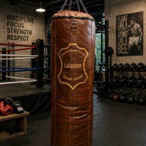 Retro Marhabőr boxzsák!  Made in Hungary!  Légrádi Minőség!